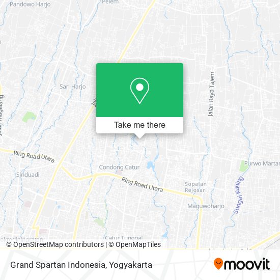 Grand Spartan Indonesia map