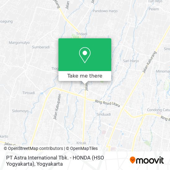 PT Astra International Tbk. - HONDA (HSO Yogyakarta) map