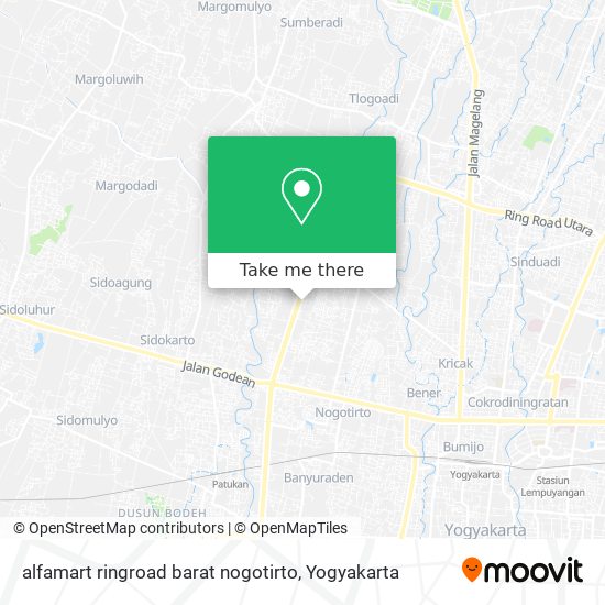 alfamart ringroad barat nogotirto map