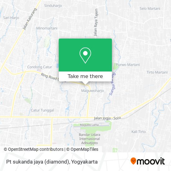 Pt sukanda jaya (diamond) map