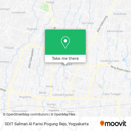 SDIT Salman Al Farisi Pogung Rejo map