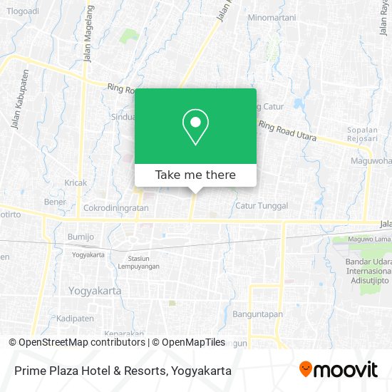 Prime Plaza Hotel & Resorts map