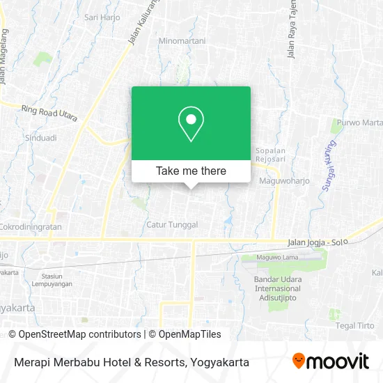 Merapi Merbabu Hotel & Resorts map