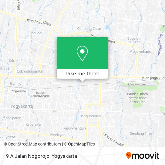 9 A Jalan Nogorojo map