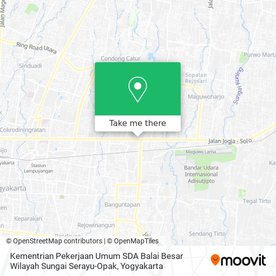 Kementrian Pekerjaan Umum SDA Balai Besar Wilayah Sungai Serayu-Opak map