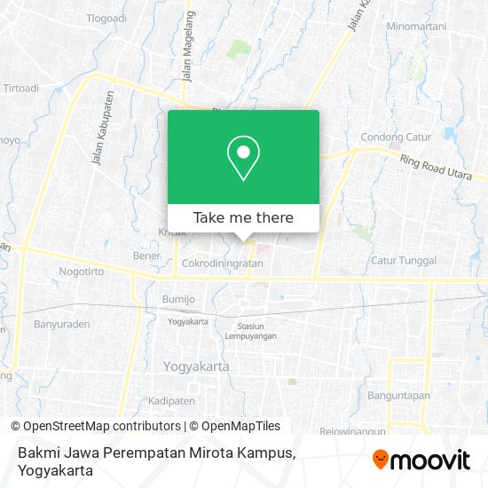 Bakmi Jawa Perempatan Mirota Kampus map