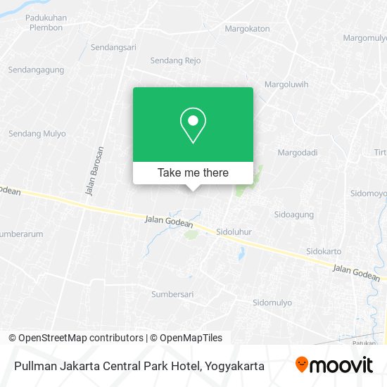 Pullman Jakarta Central Park Hotel map
