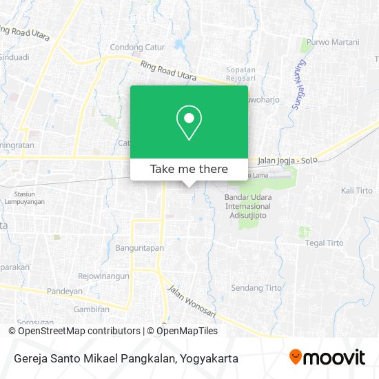 Gereja Santo Mikael Pangkalan map