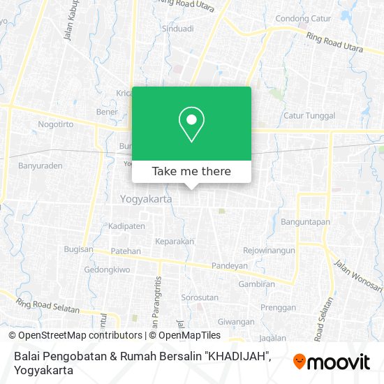 Balai Pengobatan & Rumah Bersalin "KHADIJAH" map