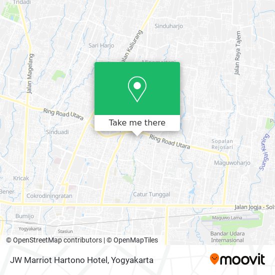 JW Marriot Hartono Hotel map