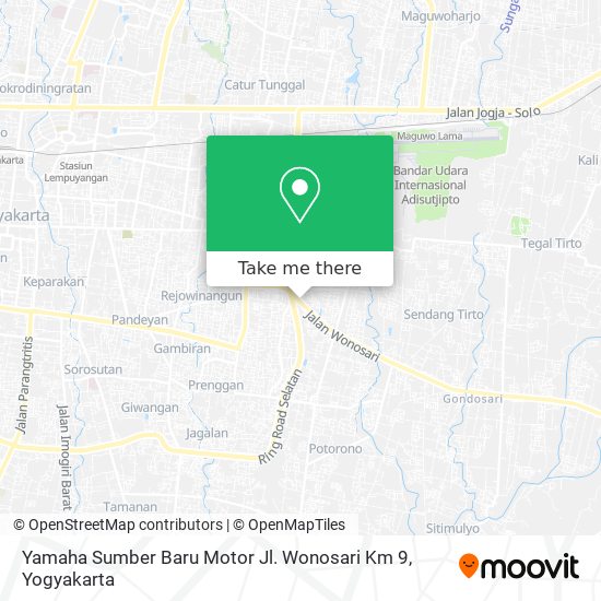 Yamaha Sumber Baru Motor Jl. Wonosari Km 9 map
