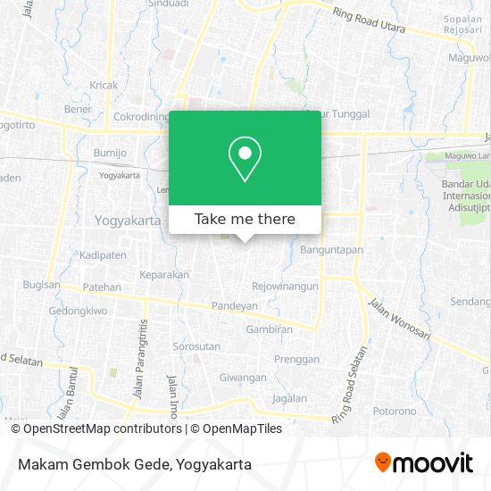 Makam Gembok Gede map