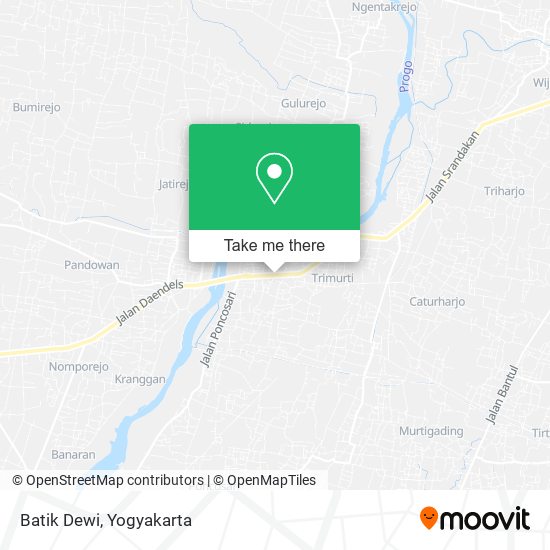 Batik Dewi, Jalan Raya Srandakan Srandakan Bantul map