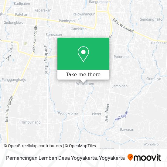 Pemancingan Lembah Desa Yogyakarta map