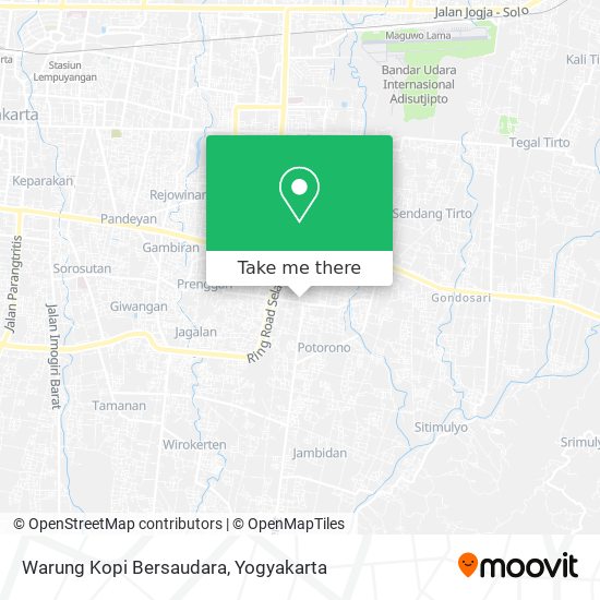 Warung Kopi Bersaudara map