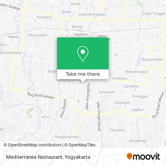 Mediterranea Restaurant map