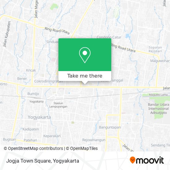 Jogja Town Square map