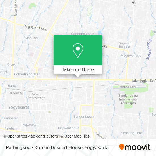 Patbingsoo - Korean Dessert House map