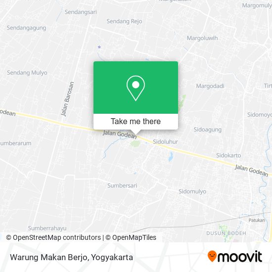 Warung Makan Berjo map