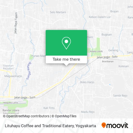 Lituhayu Coffee and Traditional Eatery map