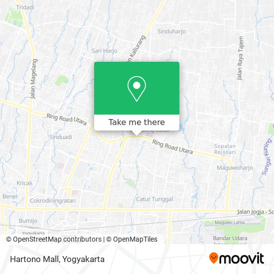 Hartono Mall map