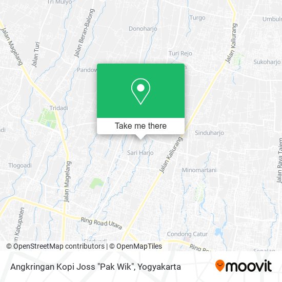 Angkringan Kopi Joss "Pak Wik" map