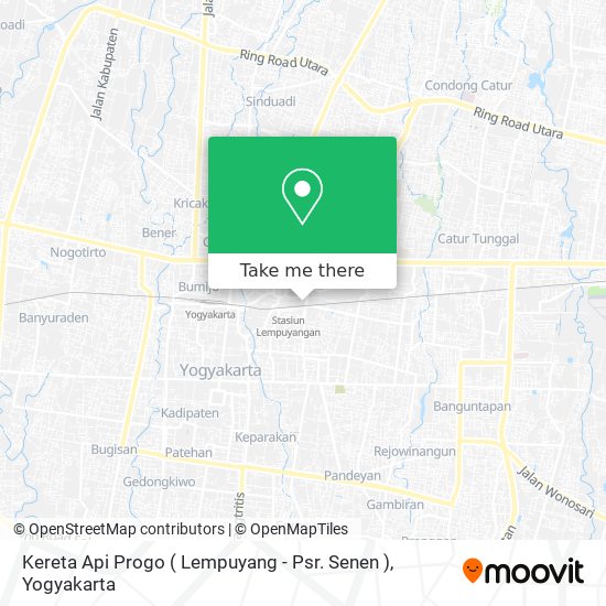 Kereta Api Progo ( Lempuyang - Psr. Senen ) map