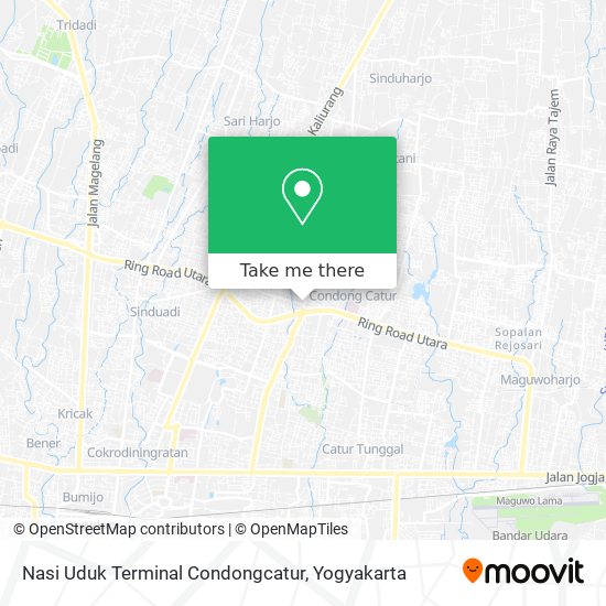 Nasi Uduk Terminal Condongcatur map