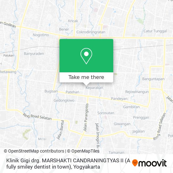 Klinik Gigi drg. MARSHAKTI CANDRANINGTYAS II (A fully smiley dentist in town) map