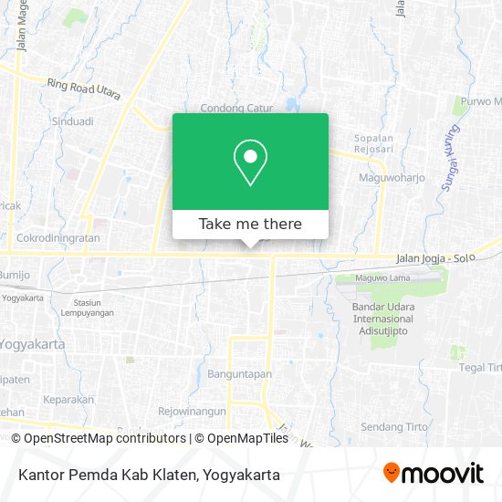 Kantor Pemda Kab Klaten map