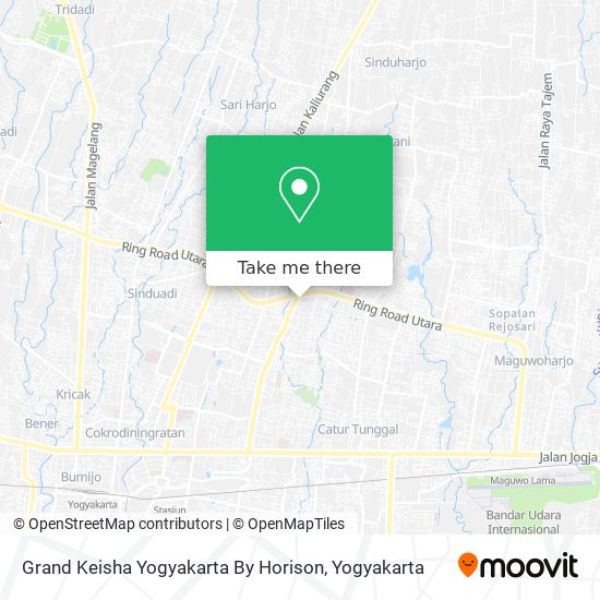 Grand Keisha Yogyakarta By Horison map