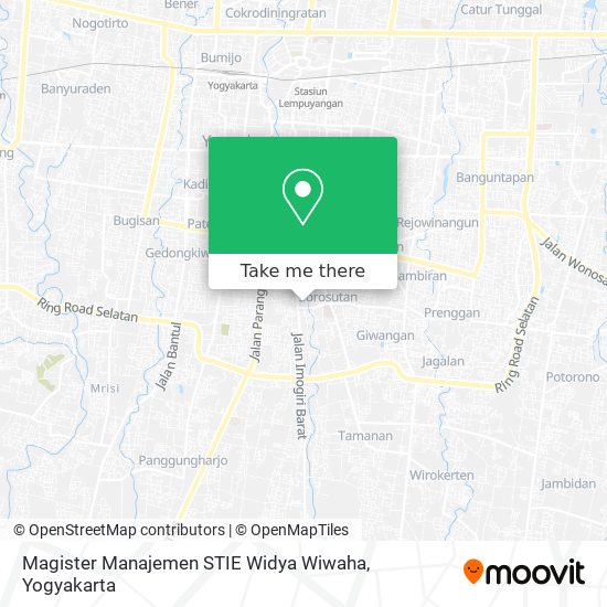 Magister Manajemen STIE Widya Wiwaha map