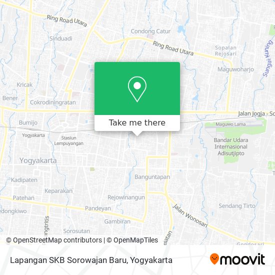 Lapangan SKB Sorowajan Baru map