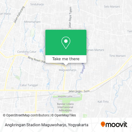 Angkringan Stadion Maguwoharjo map
