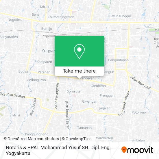 Notaris & PPAT Mohammad Yusuf SH. Dipl. Eng map