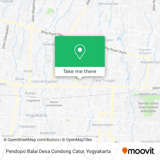 Pendopo Balai Desa Condong Catur map