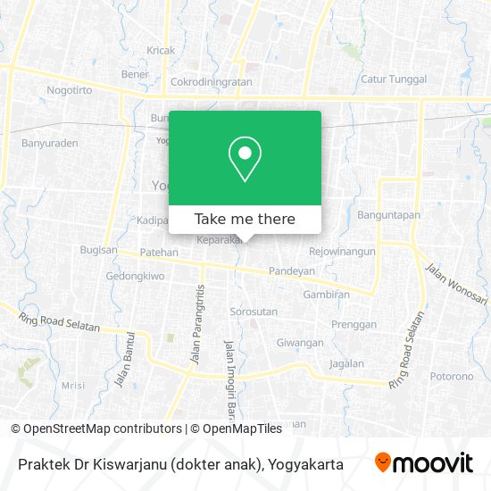 Praktek Dr Kiswarjanu (dokter anak) map