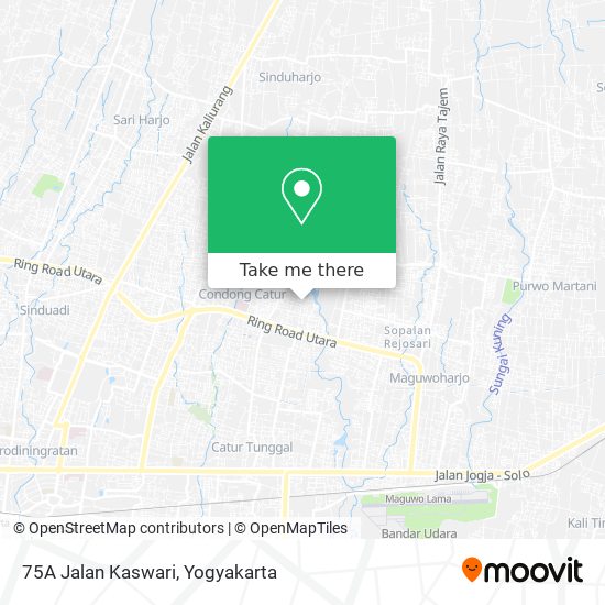 75A Jalan Kaswari map