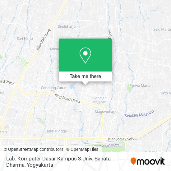 Lab. Komputer Dasar Kampus 3 Univ. Sanata Dharma map