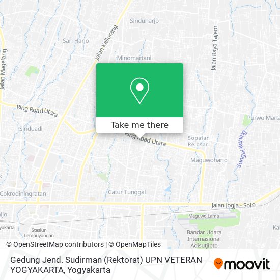 Gedung Jend. Sudirman (Rektorat) UPN VETERAN YOGYAKARTA map