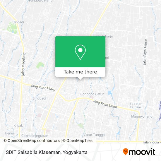 SDIT Salsabila Klaseman map
