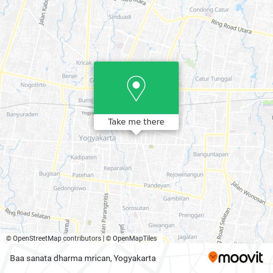 Baa sanata dharma mrican map