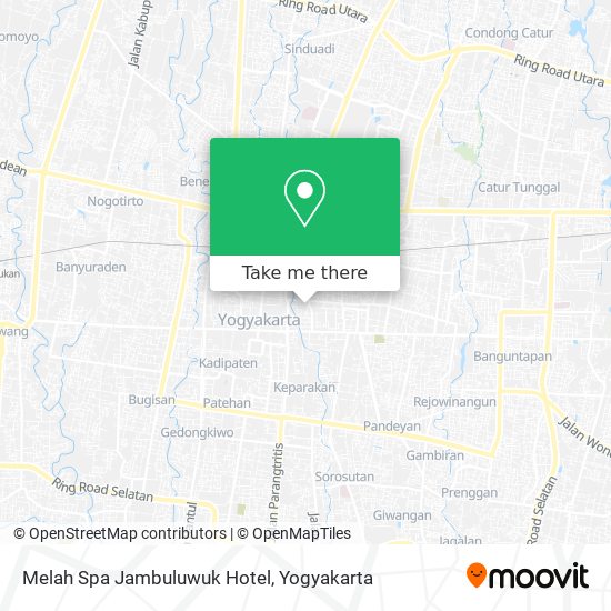 Melah Spa Jambuluwuk Hotel map