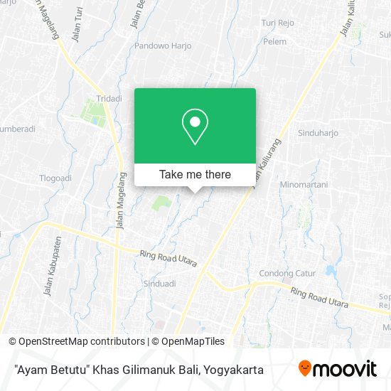 "Ayam Betutu" Khas Gilimanuk Bali map
