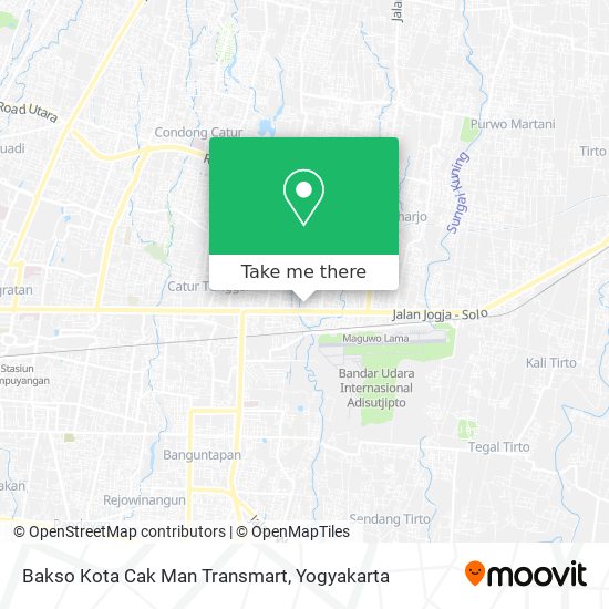 Bakso Kota Cak Man Transmart map