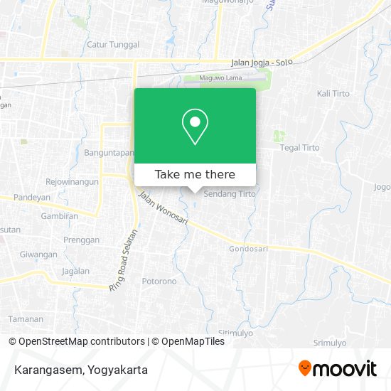 Karangasem map