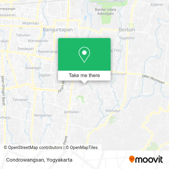 Condrowangsan map