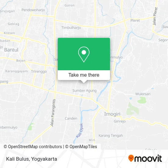 Kali Bulus map