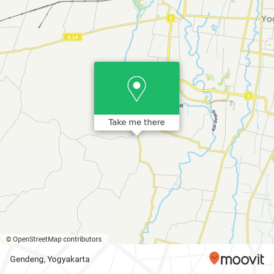 Gendeng map