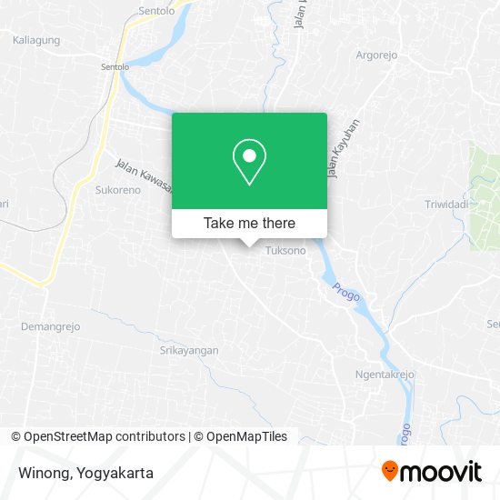 Winong map